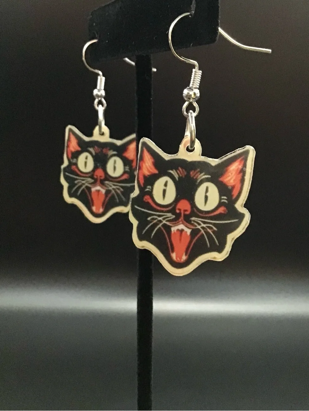 Cat Face 8 Earrings